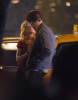 Robert Pattinson and Emilie de Ravin during their secene filming for their upcoming movie Remember Me 3