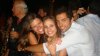 Lara Scandar and Mohamad Bash at Laras party held on July 16th 2009 in Cairo with a friend