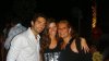 Lara Scandar and Mohamad Bash at Laras party held on July 16th 2009 in Cairo with one of the guests