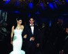 Haifa Wehbe picture from her wedding to Abu Hashima entering the ball room with her husband