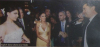 Haifa Wehbe picture from her wedding to Abu Hashima with singer Ragheb Alama singing at her wedding