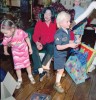 pictures from Prince Michael Jackson SpiderMan themed 6th birthday party in 2003 with his father and sister