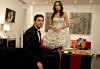 Cyrine Abdel Nour and Ahmed Ezz pictures from the drama series Al Adham 6