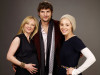 Anne Heche with Ashton Kutcher and Margarita Levieva for Spread Film portrait at the Film Lounge Media Center during the 2009 Sundance Film Festival on January 18th 2009 in Park City Utah 1