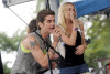 LeAnn Rimes and Perry Farrell performs during the 2009 Lollapalooza Music Festival at Grant Park on August 7th 2009 in Chicago Illinois