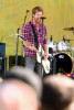 David Cook performing on stage during Good Morning America at Rumsey Playfield Central Park on August 7th, 2009 in New York City