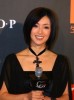 Noriko Sakai wearing a beautiful black dress