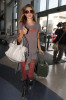 Alessandra Ambrosio picture before her departure as she gets into the Los Angeles International airport on April 13th 2009 7