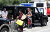 Alessandra Ambrosio picture before her departure as she gets into the Los Angeles International airport on April 13th 2009 9