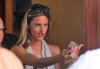 Alessandra Ambrosio picture during lunch with a friend at Bar Pitti on August 10th 2009 1