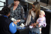 Alessandra Ambrosio seen with her daughter Anja Louise at LAX airport on June 2nd 2009 2