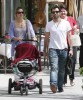 Alessandra Ambrosio with her daughter Anja and boyfriend Jaime Mazur leaving the Il Pastaio restaurant in Beverly Hills on May 26th 2009 7