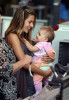 Alessandra Ambrosio seen with her daughter Anja Louise at LAX airport on June 2nd 2009 3