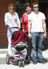 Alessandra Ambrosio with her daughter Anja and boyfriend Jaime Mazur leaving the Il Pastaio restaurant in Beverly Hills on May 26th 2009 5