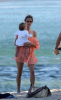 Alessandra Ambrosio picture with her baby daughter Anja Louise at the Malibu beach on July 16th 2009 4