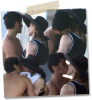 Madonna and Jesus Luz photo kissing in Italy on August 17th 2009 2