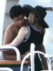 Madonna and Jesus Luz as they hug each others on a luxury Yacht in Italy on August 17th 2009