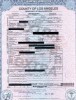 Michael Jackson official Death certificate scanned image