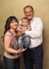 Jamal Sleiman personal picture with his wife and son