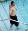 Kevin Federline picture at the pool with his kids on August 29th 2009 1