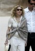 Madonna photo during her visit to the historical site of Petra in Jordan on September 3rd 2009 16