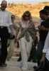 Madonna photo during her visit to the historical site of Petra in Jordan on September 3rd 2009 11