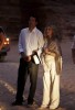 Madonna picture with her manager Guy Oseary while at the ancient Rose city of Petra in Jordan on September 3rd 2009 16