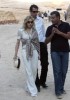 Madonna picture with her manager Guy Oseary while at the ancient Rose city of Petra in Jordan on September 3rd 2009 6