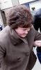 Susan Boyle picture as she is leaving the hairdressers in Scotland on April 23rd 2009 1