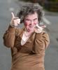 Susan Boyle poses at her home in Blackburn Scotland on April 16th 2009 6