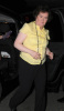 Susan Boyle photo wearing a yellow blouse leaving the ITV studios in London on May 24th 2009 1