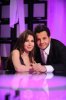 Nishan Deirharoutinian picture with nancy ajram at the TV talk show Il Maestro 3