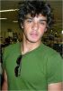 Brazilian model Marlon Teixeira in a green tshirt