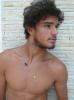 Brazilian model Marlon Teixeira with a dirty beard look