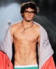 Marlon Teixeira on the runway at the DSquared fashion show of the spring summer 2010 collection in Milan 5