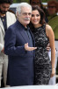 Omar Sharif and Cyrine Abdelnour during the 66th Venice Film Festival on September 10th 2009 in Venice Italy 2