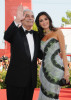 Omar Sharif and Cyrine Abdelnour at The Traveller premiere at the Sala Grande during the 66th Venice Film Festival on September 10th 2009 in Venice Italy 1