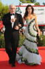 Omar Sharif and Cyrine Abdelnour at The Traveller premiere at the Sala Grande during the 66th Venice Film Festival on September 10th 2009 in Venice Italy 5