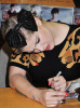 Kelly Osbourne picture at the signing gathering of her new book Fierce at Eason on September 11th 2009 5