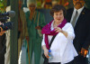 Susan Boyle pictures as she arrives at the Hotel Be Air yesterday on September 12th 2009 5