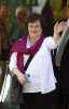 Susan Boyle pictures as she arrives at the Hotel Be Air yesterday on September 12th 2009 4