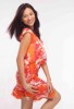 Jennylyn Mercado wearing an orange beach summer dress