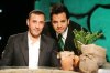 Neshan and Kathem Al Saher photo together at Il Maestro Talk Show on Lbc in Ramadan on September 12th 2009 8