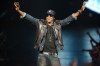 Jay Z performs at the 2009 MTV Video Music Awards at Radio City Music Hall on September 13, 2009 in New York City