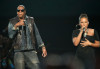 Jay Z performs with Alicia Keys at the 2009 MTV Video Music Awards at Radio City Music Hall on September 13, 2009 in New York City