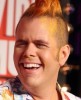 Perez Hilton arrives at the 2009 MTV Video Music Awards at Radio City Music Hall on September 13th 2009 in New York City