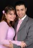 picture of the Arab Celebrity Salma an Egyptian TV hostess of the entertainment show Shababeek on Dream TV photo with her husband Sherif