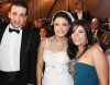 picture of the Arab Celebrity Picture of Egyptian actor Kareem Abdul Aziz with his wife Heidi and actress Mona Zaki