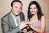 photo of the Arab Celebrity Actress Menna Fadali with her husband Adel Hakki 2