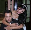 Arab Celebrity photo of Ahmed Fehmi of the boy band Wama and his wife